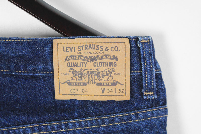 Vintage Levis 607 Jeans W 34 L 32