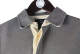 Ermenegildo Zegna Long Sleeve Polo T-Shirt Medium / Large