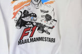 Vintage Mika Hakkinen Maailmanmestari McLaren F1 Sweatshirt Small