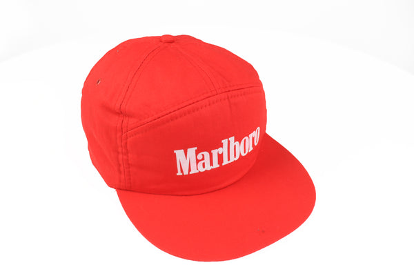 Vintage Marlboro Cap red big logo 90's cigarettes 5 panel hat