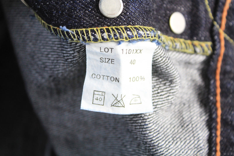 Fullcount & Co. 1101 Selvedge Jeans W 40 L 36