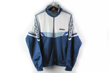 Vintage Diadora Track Jacket Large 90s Italy brand 90s sport jacket