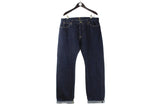 At Last & Co. 168 Jeans 40 Japan selvedge denim authentic streetwear casual rare made in Japan jeans