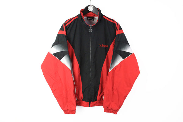 Vintage Adidas Track Jacket Medium / Large windbreaker full zip 90s sport style