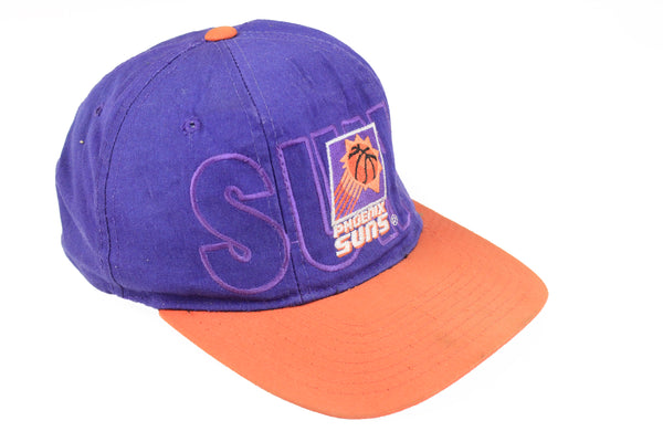 Vintage Suns Phoenix Starter Cap purple NBA big logo 90's basketball hat