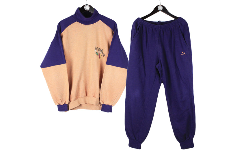 Vintage Puma Tracksuit (Sweatshirt + Sweatpants) XLarge