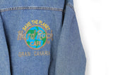 Vintage Hard Rock Cafe Gran Canaria Denim Jacket Large
