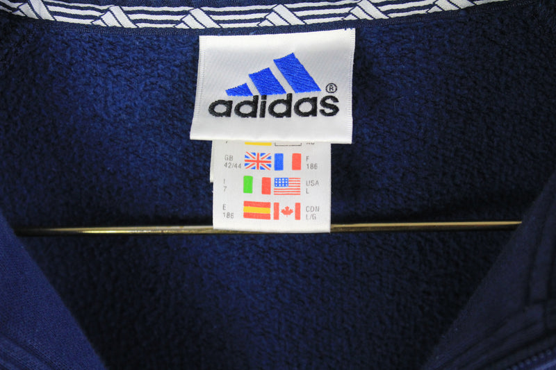Vintage Adidas Sweatshirt 1/4 Zip XLarge