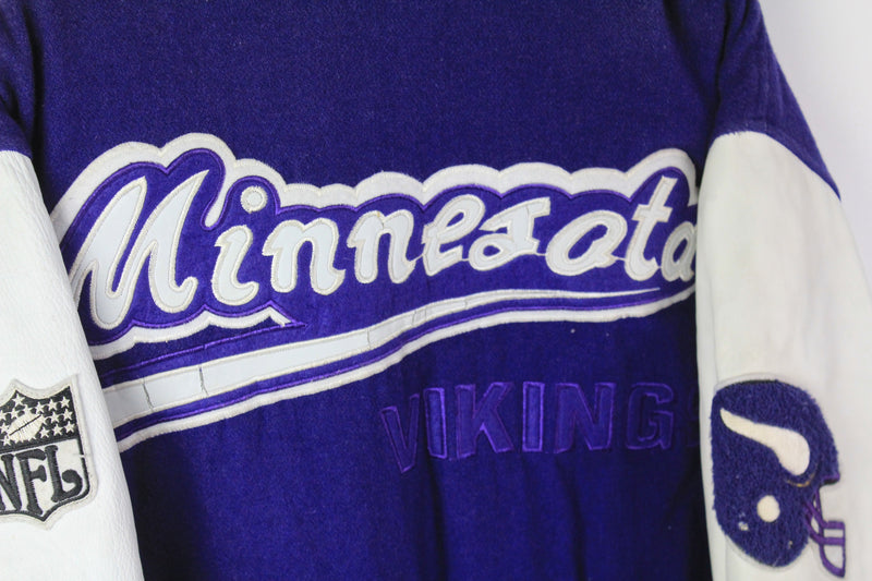 Vintage Vikings Minnesota Jacket Medium / Large