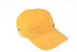 Vintage Nike Cap yellow bright 90's baseball hat swoosh logo