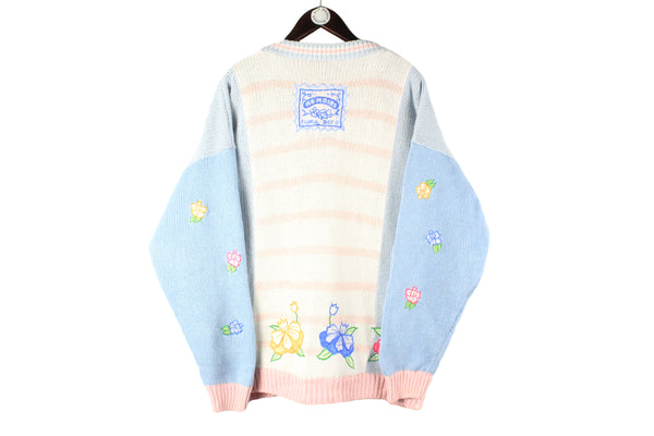 Vintage No! Jeans Cardigan Women's XLarge