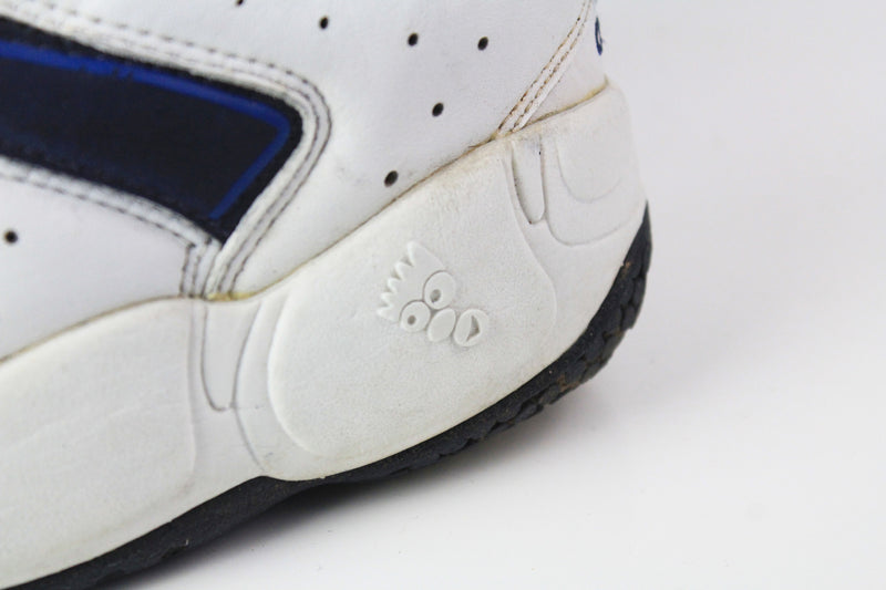Adidas LVL 029002 White Tennis Shoes Torsion 10 Sneakers Suede Trim EUC!