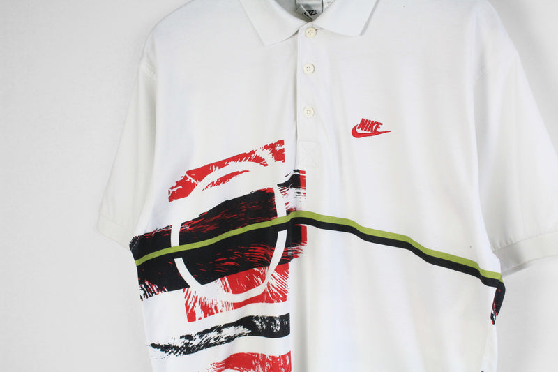 Vintage Nike Polo T-Shirt Large