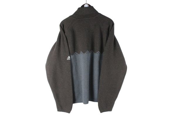 Vintage Adidas Turtleneck Sweater XLarge