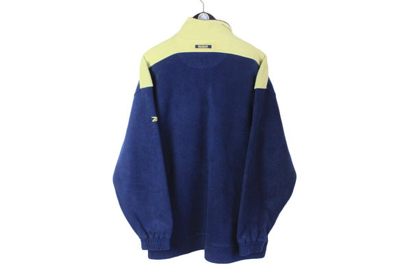 Vintage Reebok Fleece 1/4 Zip XLarge
