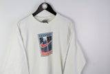 Vintage Nike New York Tennis Long Sleeve T-Shit Large