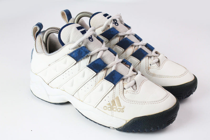 Vintage Adidas Torsion Sneakers Women's EUR 37 classic indoor equipment 90s sport white shoes trainers