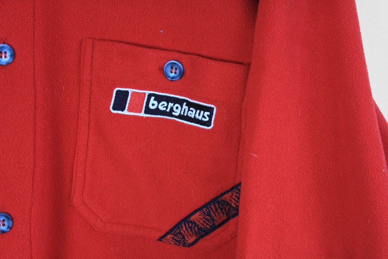 Vintage Berghaus Fleece Shirt XLarge
