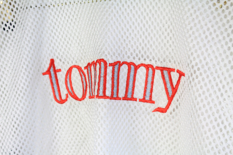 Vintage Tommy Hilfiger Mesh T-Shirt Medium