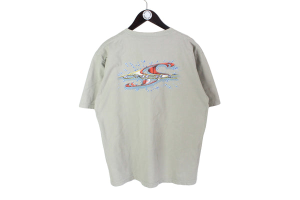 Vintage O'Neill T-Shirt Large big logo 90's surfing style tee