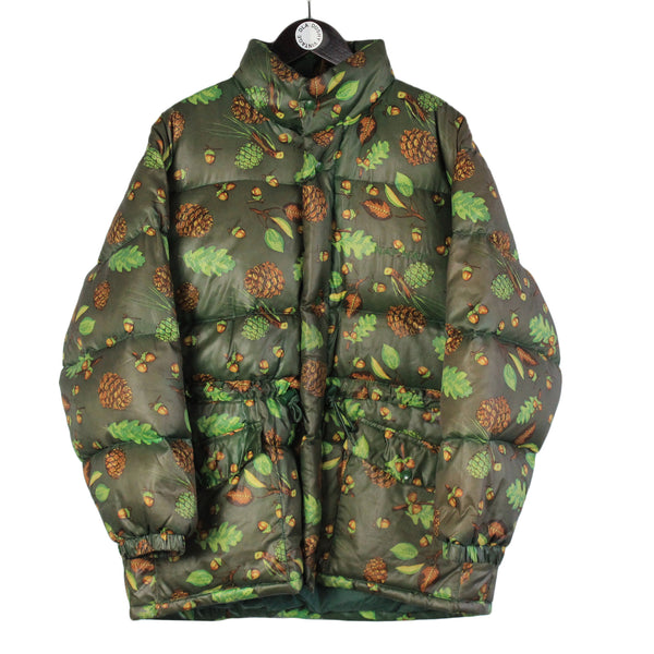 Vintage Naf Naf Puffer Jacket Women s Large dla dushy