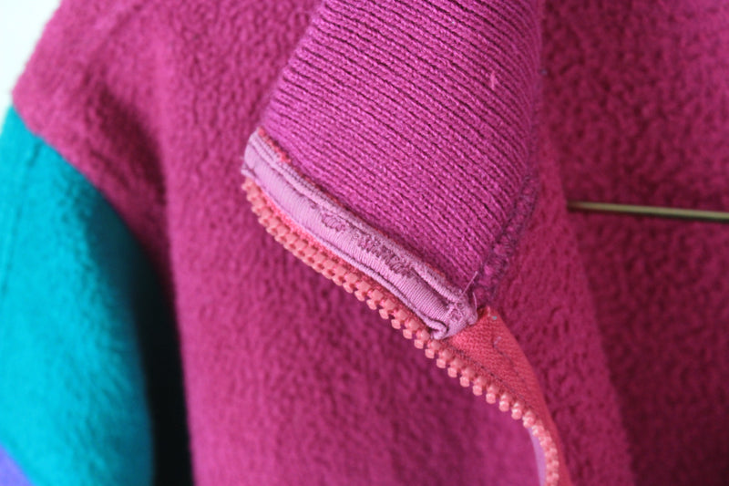Vintage Think Pink Fleece Full Zip Large