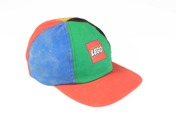 Vintage LEGO 1995 Cap kids multicolor 90's hat