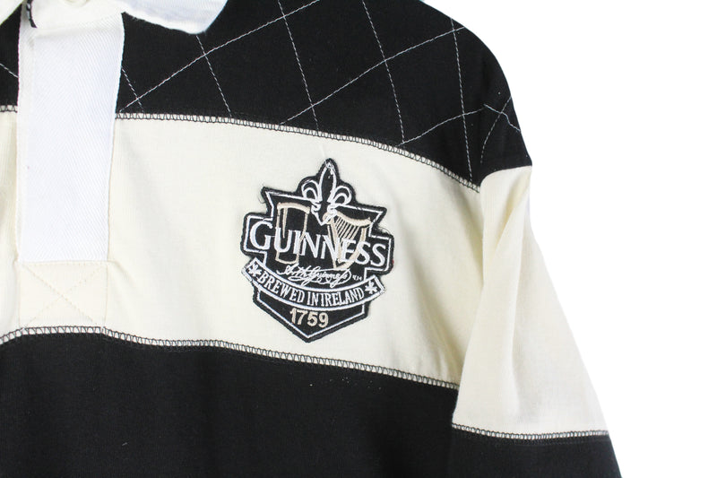 Vintage Guinness Rugby Shirt Medium