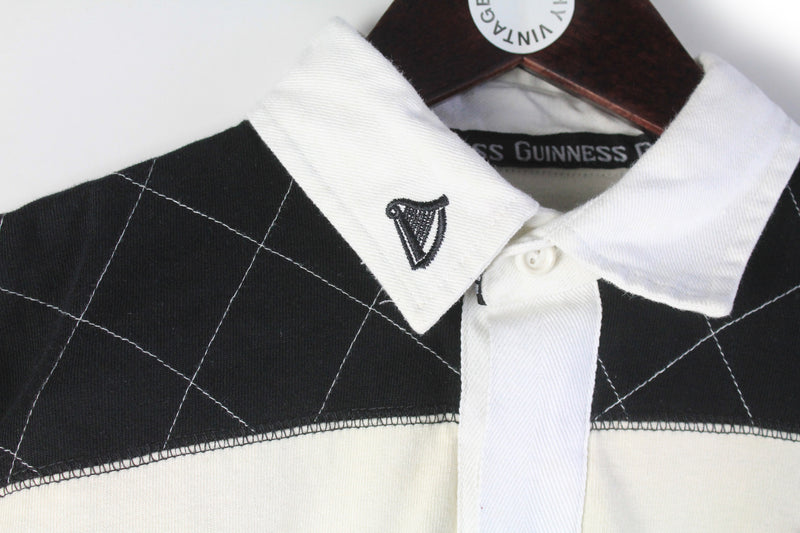 Vintage Guinness Rugby Shirt Medium