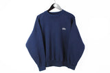Vintage Umbro Sweatshirt Medium navy blue crewneck 90s sport style jumper