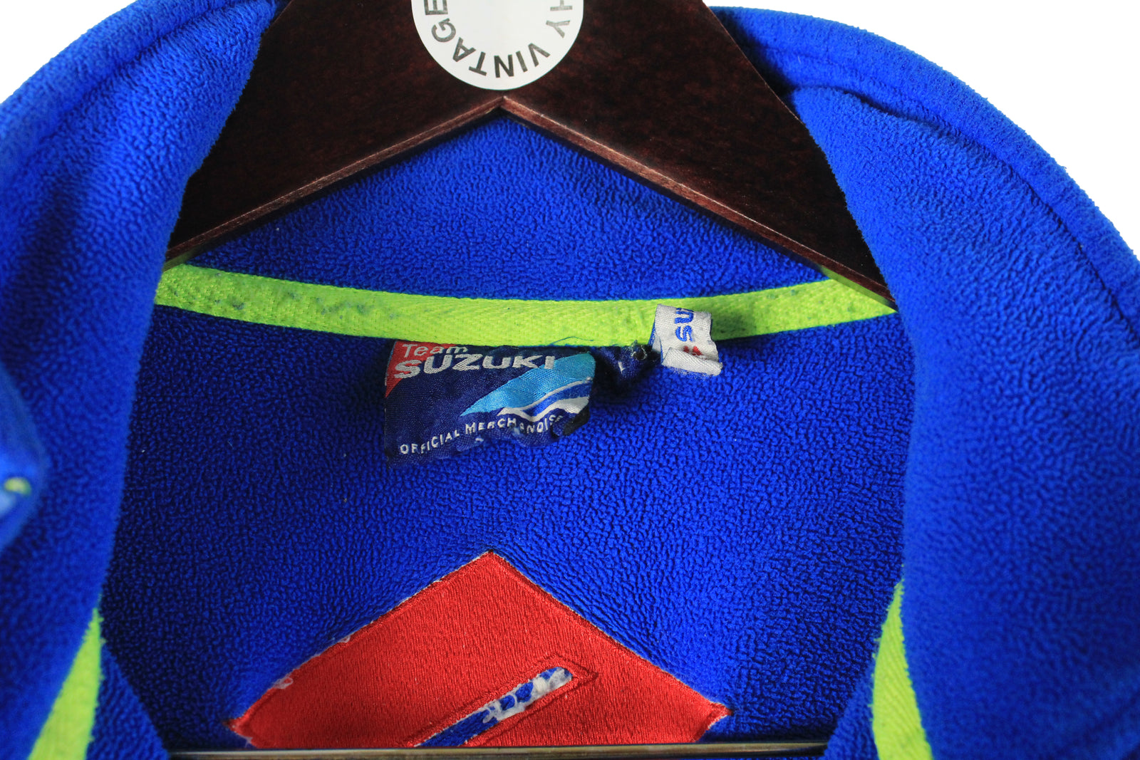 Vintage Suzuki Fleece Full Zip Large – dla dushy