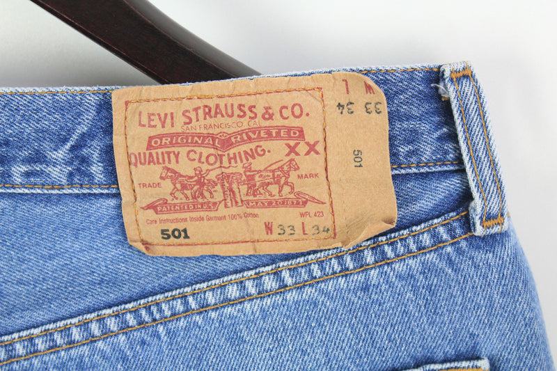 Vintage Levis 501 Jeans W 33 L 34