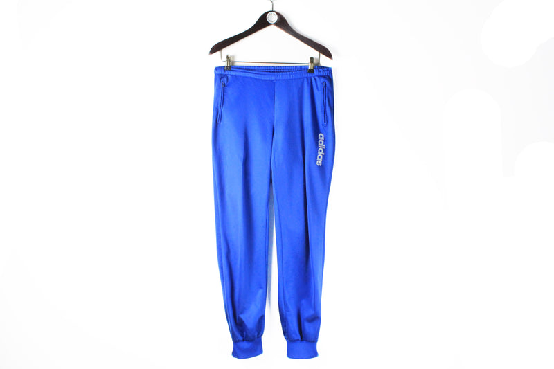 Vintage Adidas Track Pants blue retro sport 90s 80s trousers