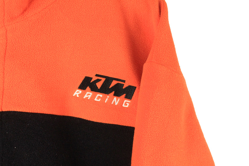 Vintage KTM Racing Fleece Full Zip XXLarge