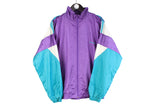 Vintage Adidas Tracksuit  purple 90s retro classic rave party sport suit athletic style