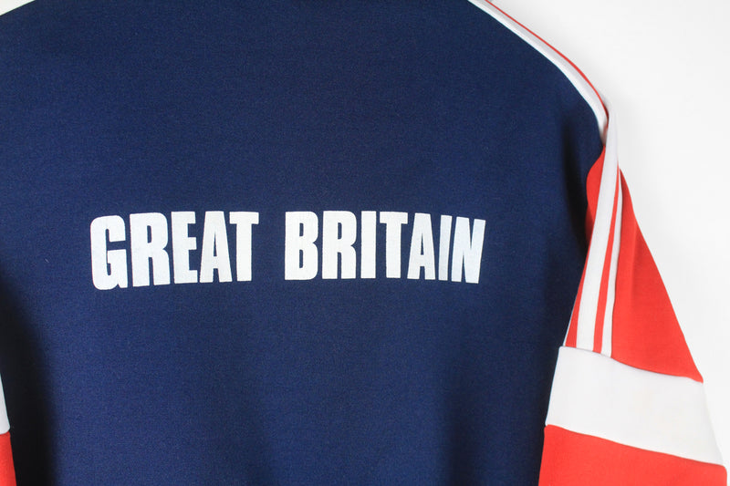 Vintage Adidas Great Britain Team Track Jacket Large