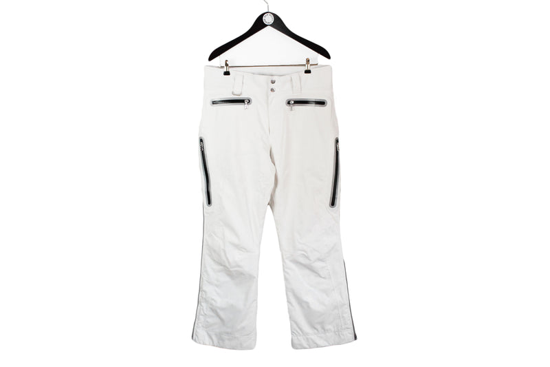 Bogner Ski Pants Large / XLarge white authentic mountains trousers