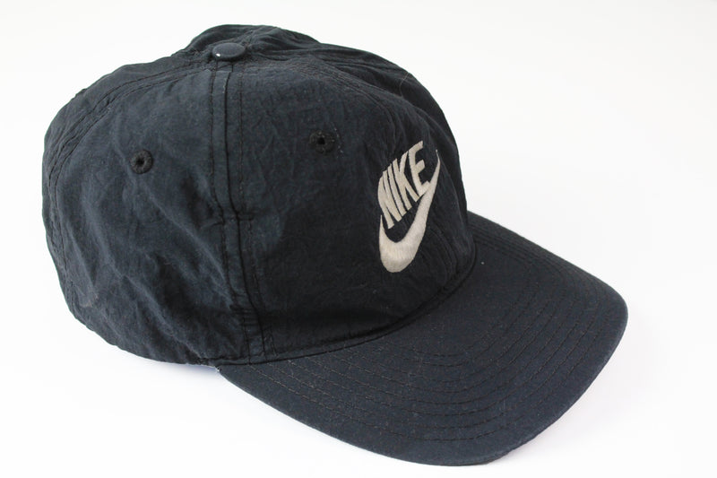 Vintage Nike Cap big logo black 90s sport hat