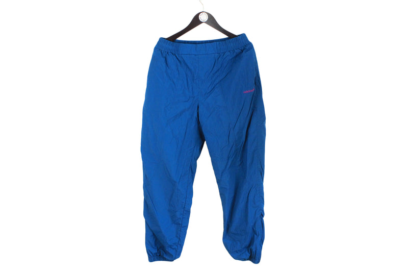 Vintage Adidas Track Pants Medium / Large blue 90s track sport trousers