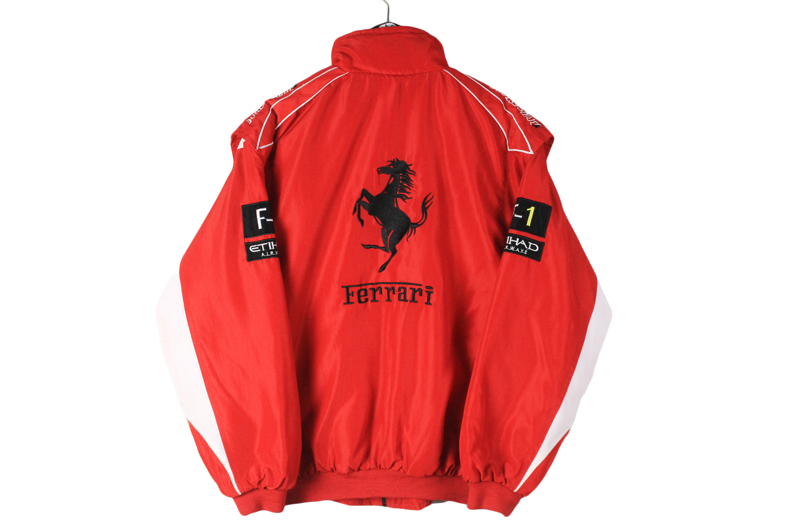 レア⭐️Vintage1999 Official Ferrari Jacket公式 Ferrari Vintage 90s ©1999 Ferrari Idea S.A. Men's Red Racing Coat
