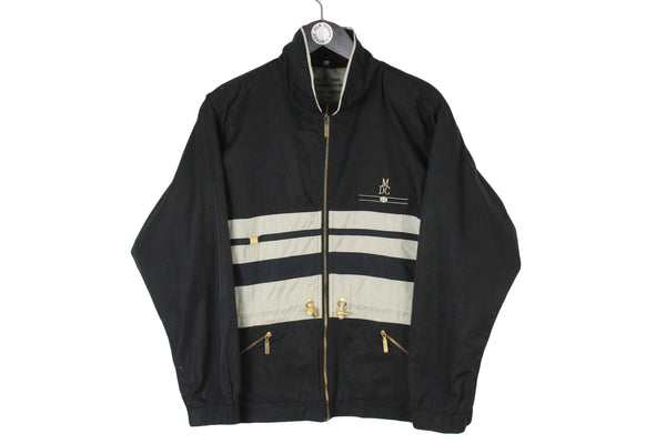 Vintage MDC Jacket Women's Medium size full zip windbreaker 90's style classic basic coat luxury wear 80's trend
