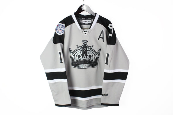 Reebok Los Angeles Kings Kopitar 11 Stadium Series 2014 Jersey XLarge gray big logo NHL shirt