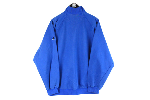Vintage Adidas Sweatshirt 1/4 Zip XLarge