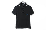 Vivienne Westwood Polo T-Shirt Small black classic slim fit Man luxury cotton tee