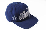 Vintage Dallas Cowboys Cap navy blue big logo 90s sport NFL hat