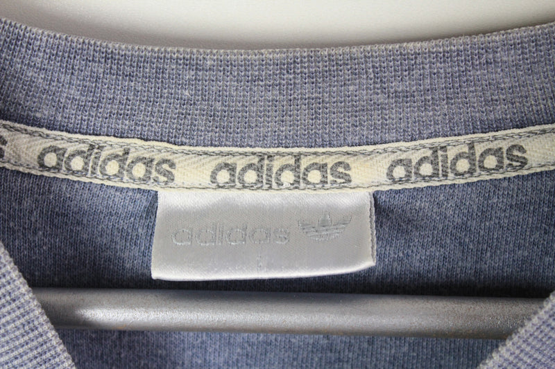 Vintage Adidas Trefoil Sweatshirt Large