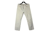 Vintage Levi's Jeans beige denim pants jean wear classic basic streetwear USA work wear 90's 80's clothing casual