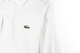 Vintage Lacoste Long Sleeve Polo T-Shirt XLarge
