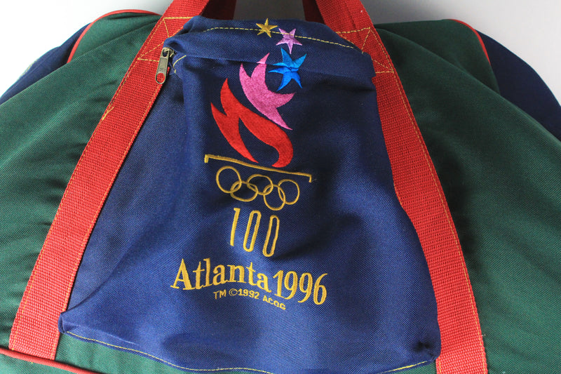 Vintage Atlanta 1996 Olympic Games Duffel Bag