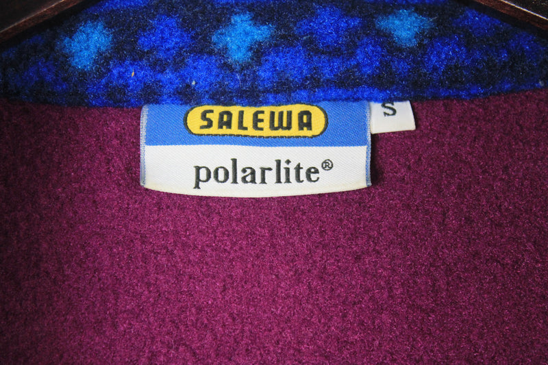 Vintage Salewa Fleece Half Zip Small